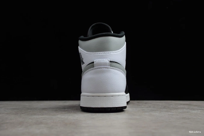 Cheap TBkick Mid 1 Shadow Jordan White 554724-073 AIR 0711